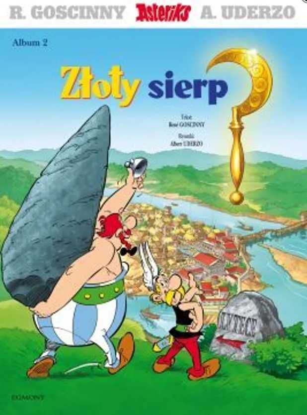 ASTERIX i OBELIX ASTERIKS złoty sierp tom 2 książka