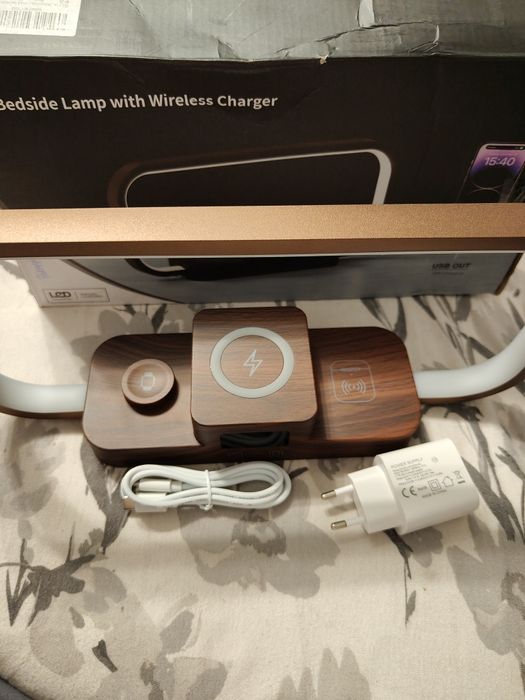 Lampka z ładowarką