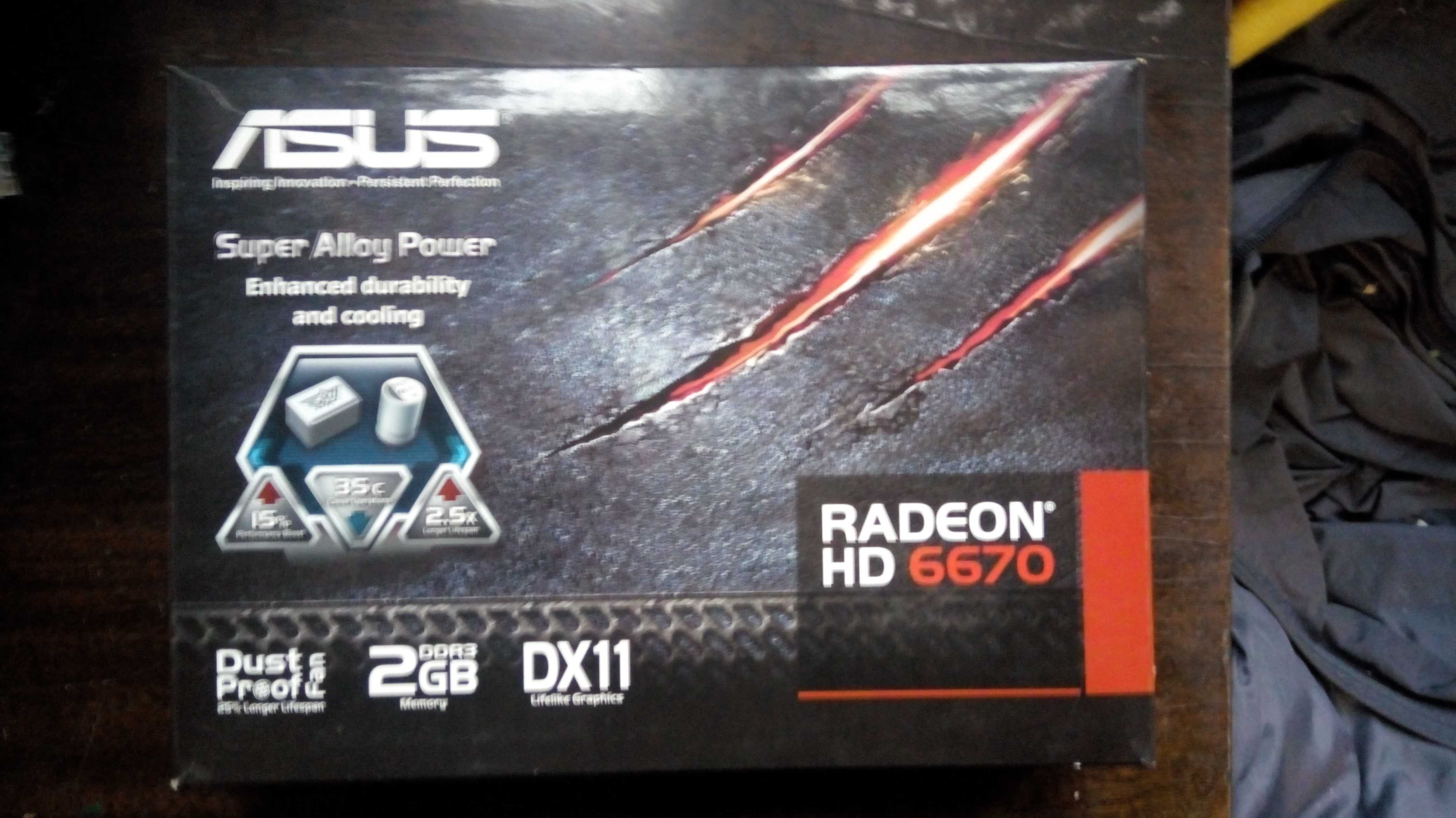 Asus PCI-Ex Radeon HD6670 2048MB DDR3 (128bit)