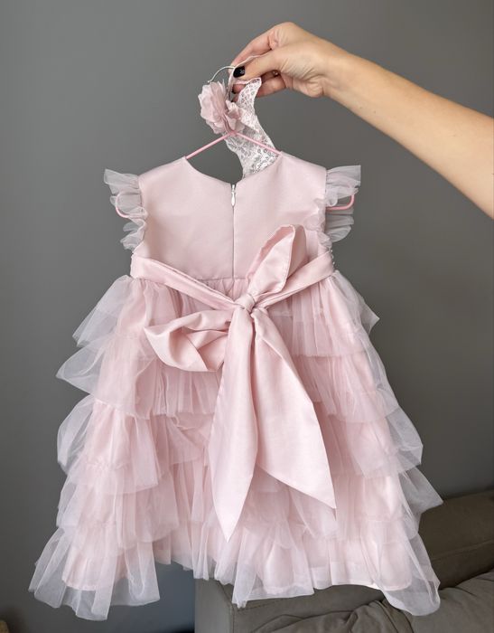 Дитяча рожева сукня