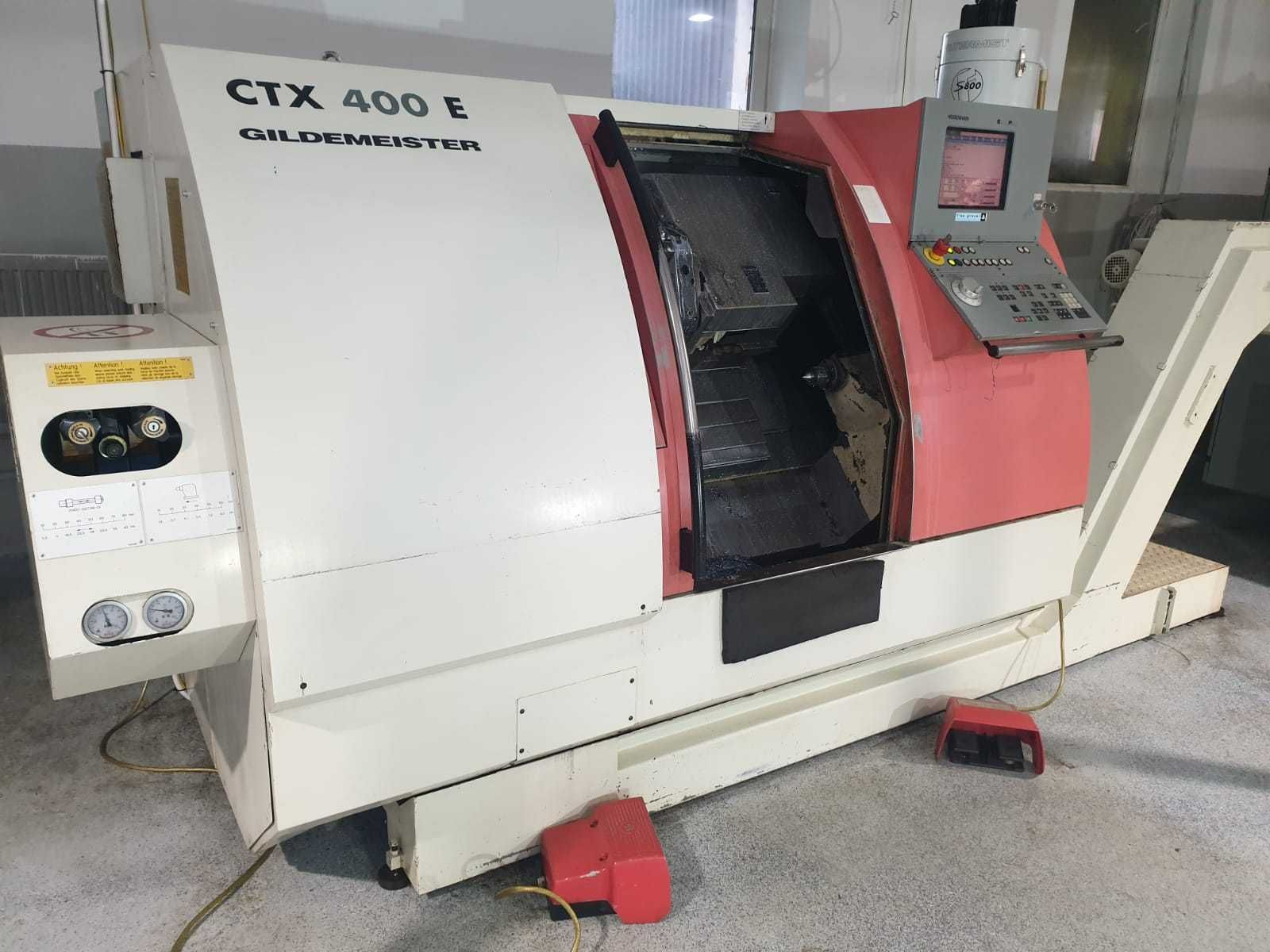 Tokarka CNC DMG Gildemeister CTX400 V3 _ Oś C _ Napędzane Narzędzia