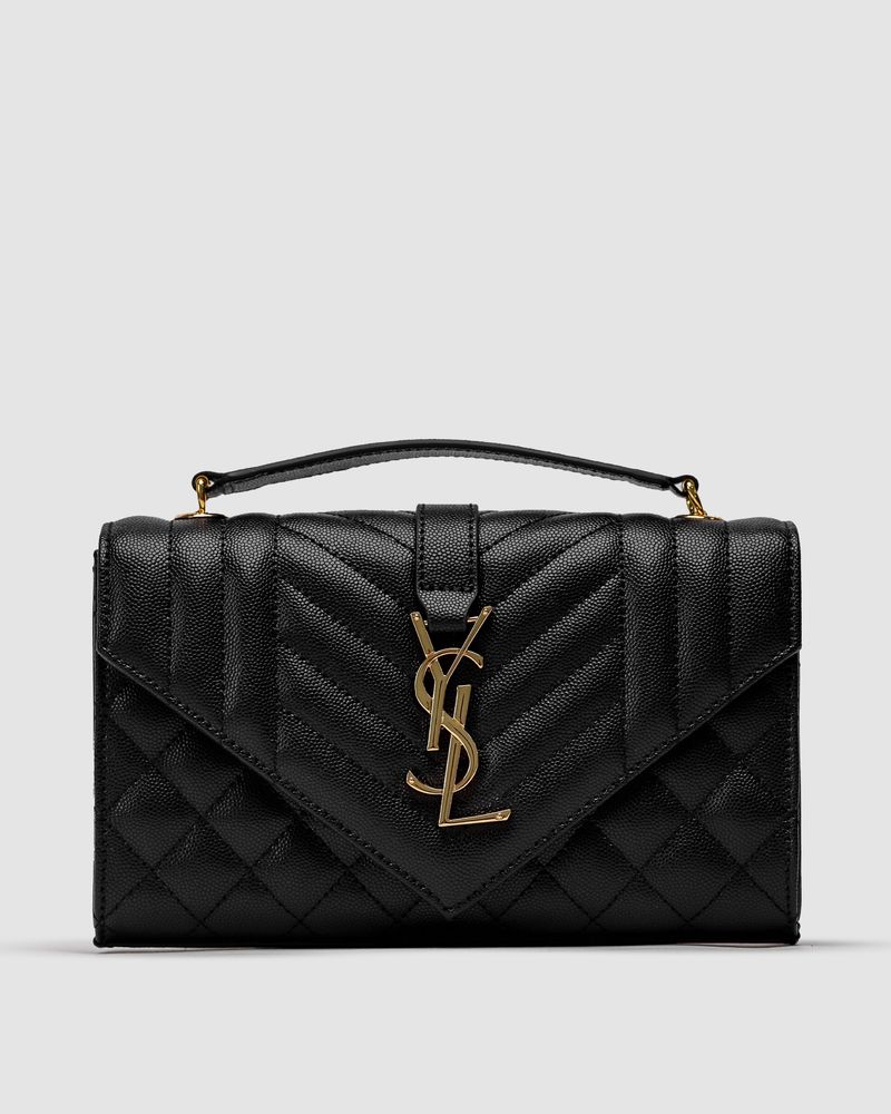 Сумка в стилі YSL Yves Saint Laurent Leather Envelope Chain Bag