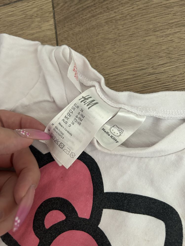 Pajacyk hello Kitty 74 h&m