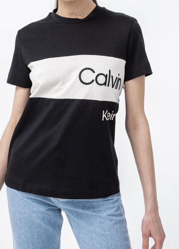 Новая черная футболка Calvin Klein размер xs