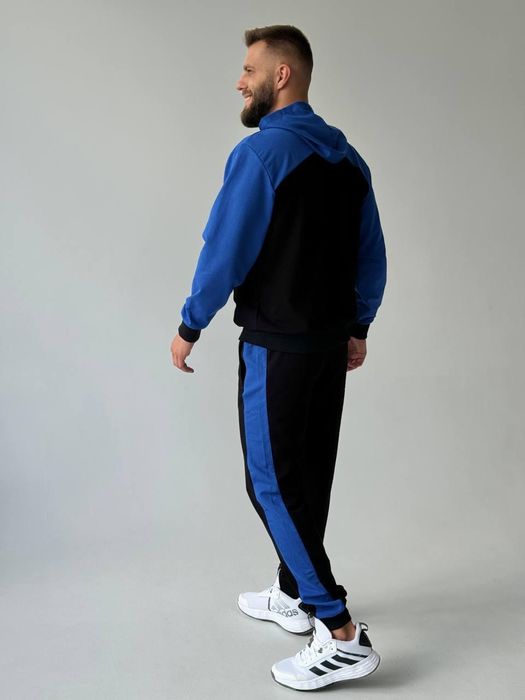 Чоловічий спортивний костюм Nike зі  вставками різні кольори 46-54 р.