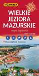Mapa - Wielkie Jeziora Mazurskie. Wydawnictwo Compass