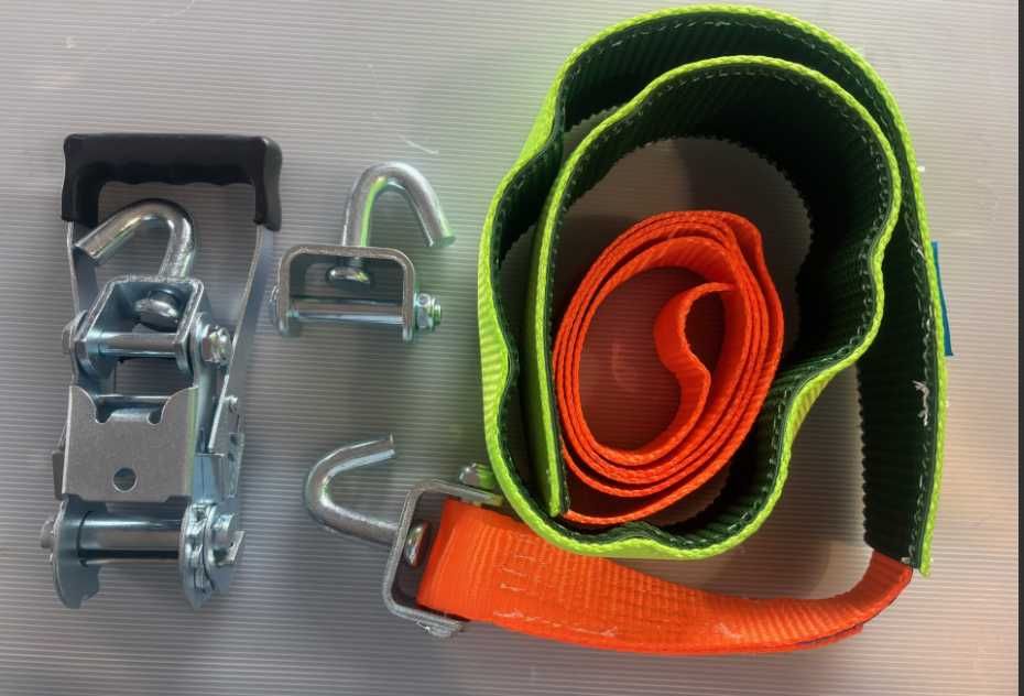 Pas transportowy do lawety VDI z GUMĄ 3 haki VDI 2700 BI. 8.2