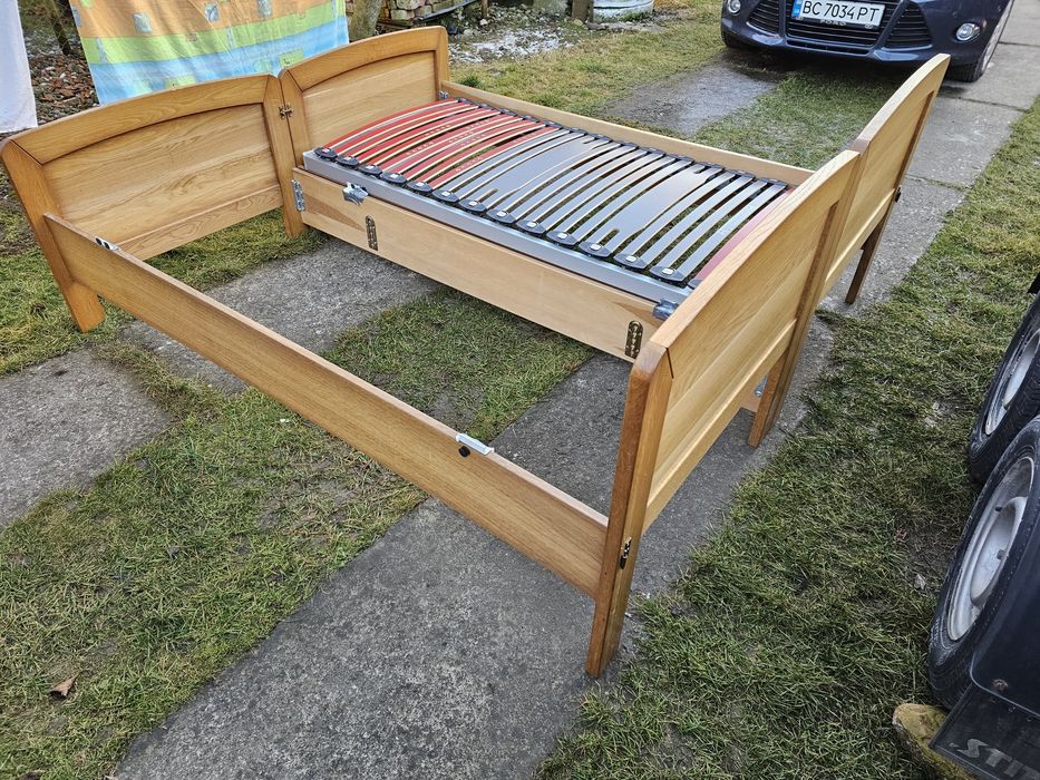 Ліжко деревяне 200×90