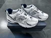 PTX*NoweNew_Balance_530BiałySrebrnyGranatowButy*Moda.39.5