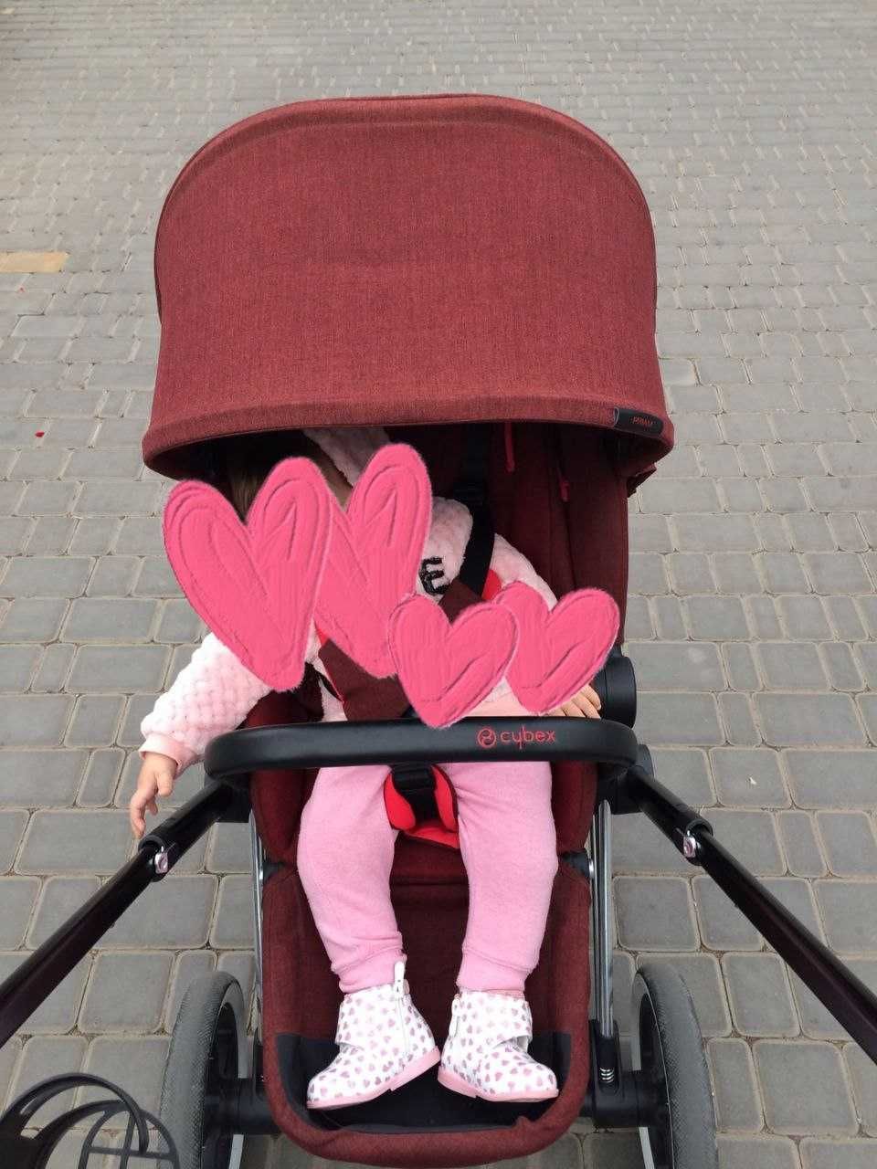 Коляска Cybex Priam + автокрісло ABC Design Tulip