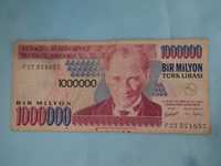 Banknot Turcja 1.000.000 Lirasi Bir MiLyon