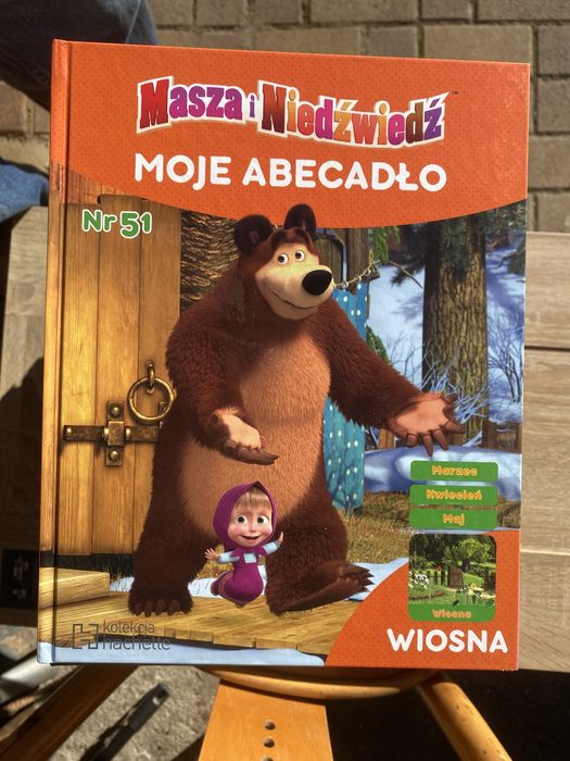 Moje abecadło Masza i Niedzwiedz  46 tomów - bajki dla dzieci