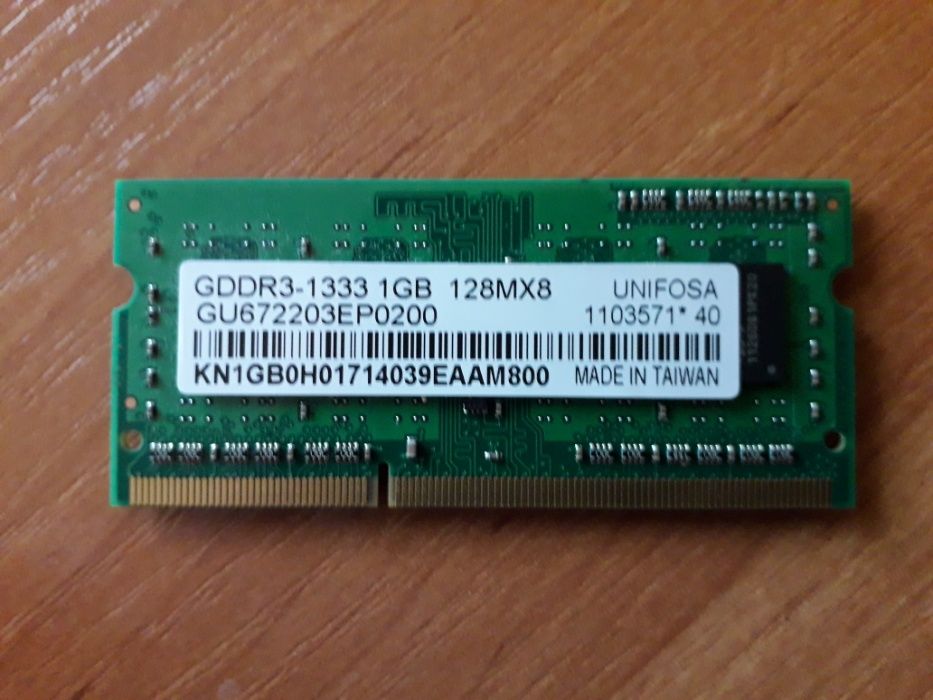 Pamięć RAM DDR3 - 1GB