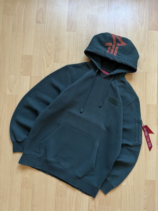 Худи Alpha Industries оригінал зипка кофта світшот