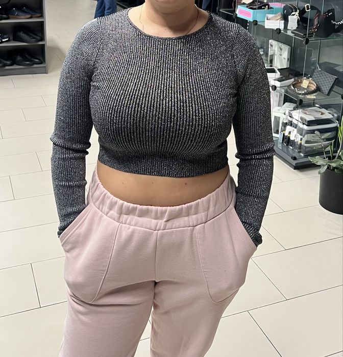 Продам блискучий топ Zara