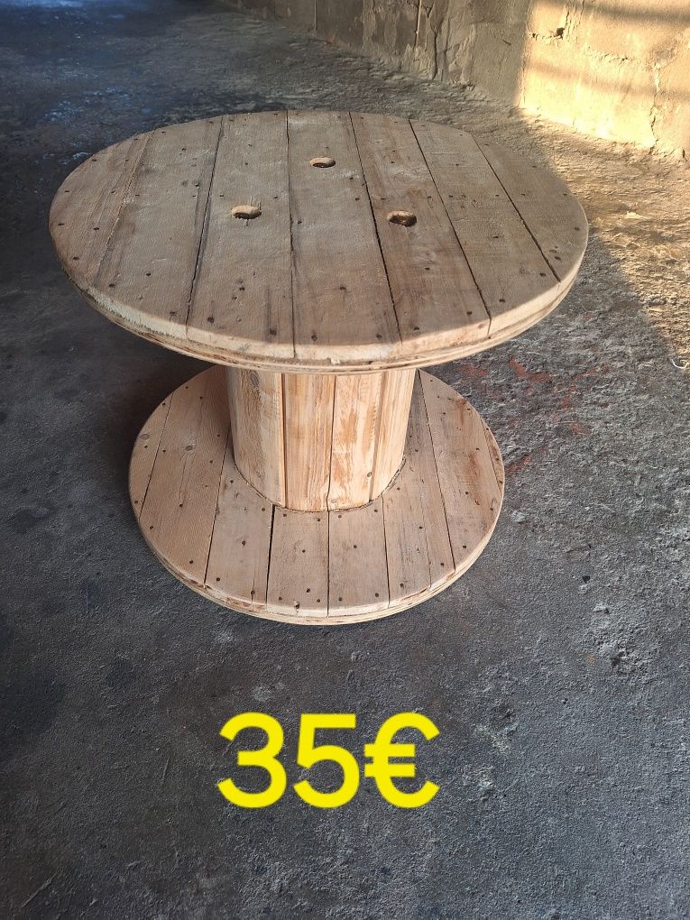 Peças em madeira para decoração