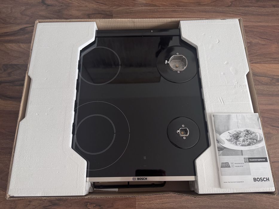 Placa Bosch – Vitroceramica e Gás (nao inclui painel de botoes)