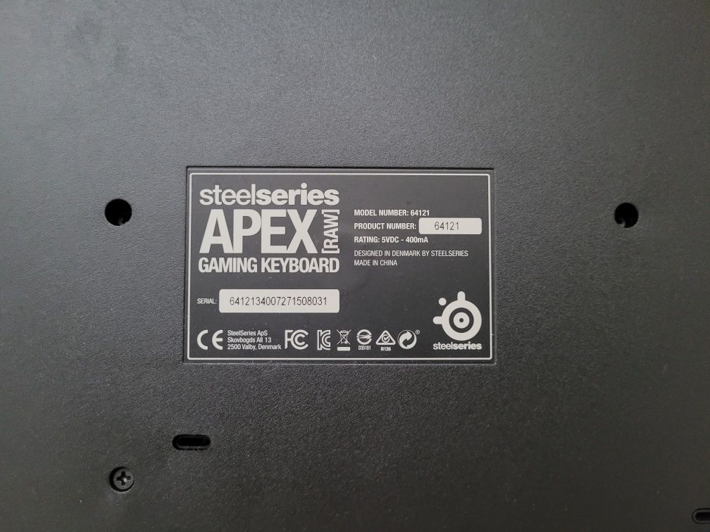 Klawiatura steelseries Apex 64121