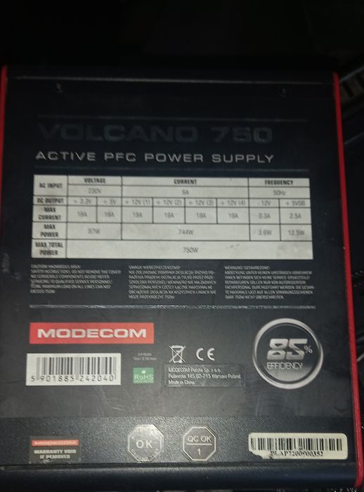 Zasilacz Mocecom Volcano750
