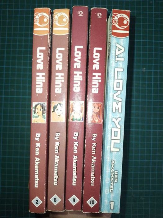 Mangá Love Hina + AI Love You (versão Inglês)