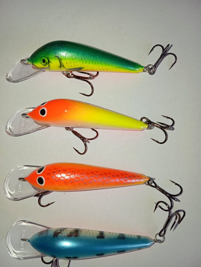 Trociowiec Zestaw  4 woblerów na trocie Kenart Dynamic 6 cm 4