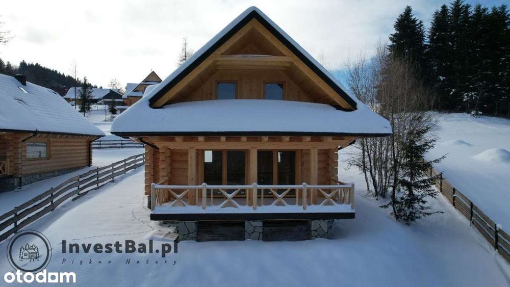 Drewniany dom w stylu góralskim –  Stryszawa/Zawoja