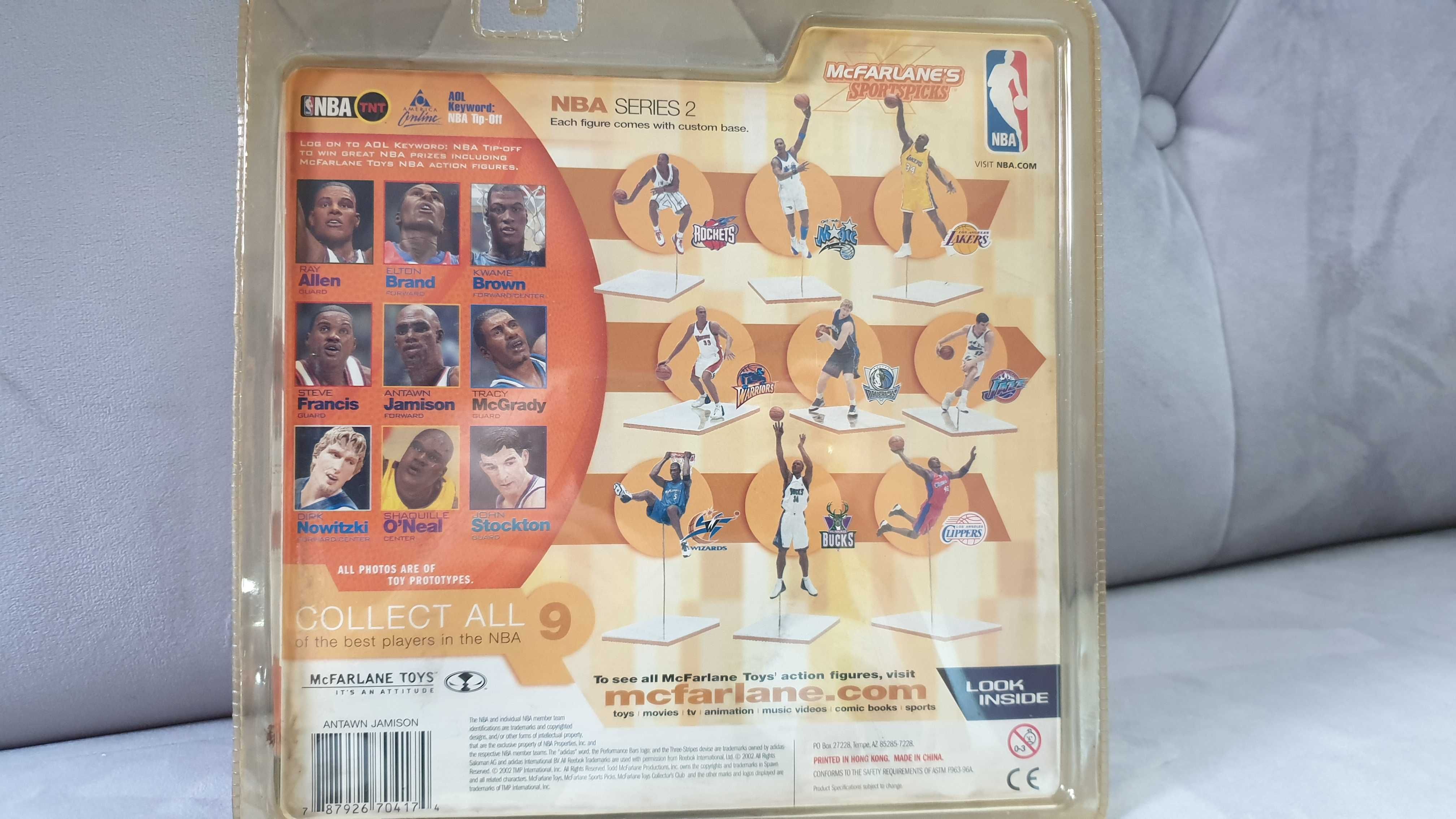 Figurka NBA McFarlane Antawn Jamison Golden State Warriors Seria 2