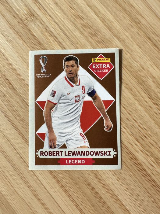 Robert Lewandowski Legend Bronze Panini