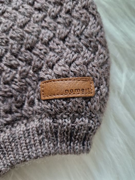 Spodenki wełniane na szelkach 100% merynos name it r 80