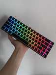 Klawiatura Gamingowa mechaniczna Modecom Volcano lanparty RGB BT black