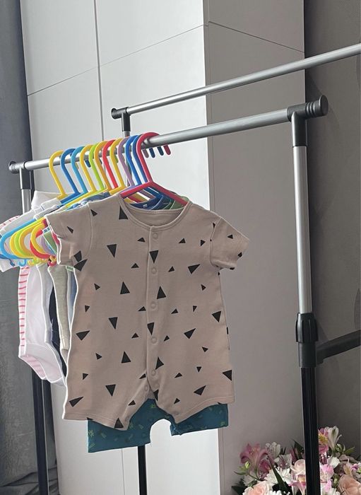 Великий набір, дитячі речі 50-56-62, 0-6міс