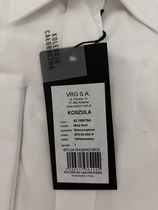 Koszula męska BYTOM 42 NOWA