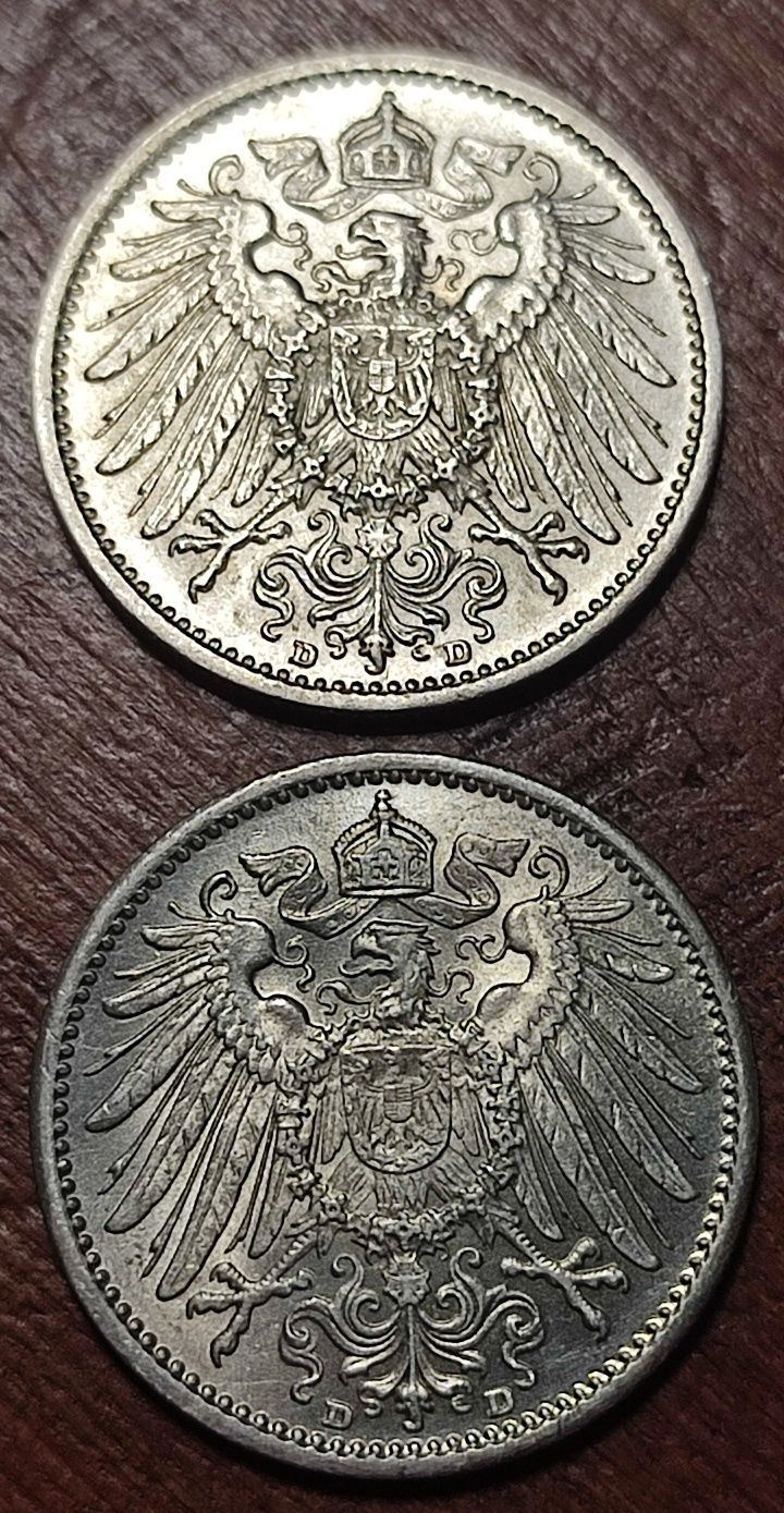 1 marka 1912, 1907 srebro 900