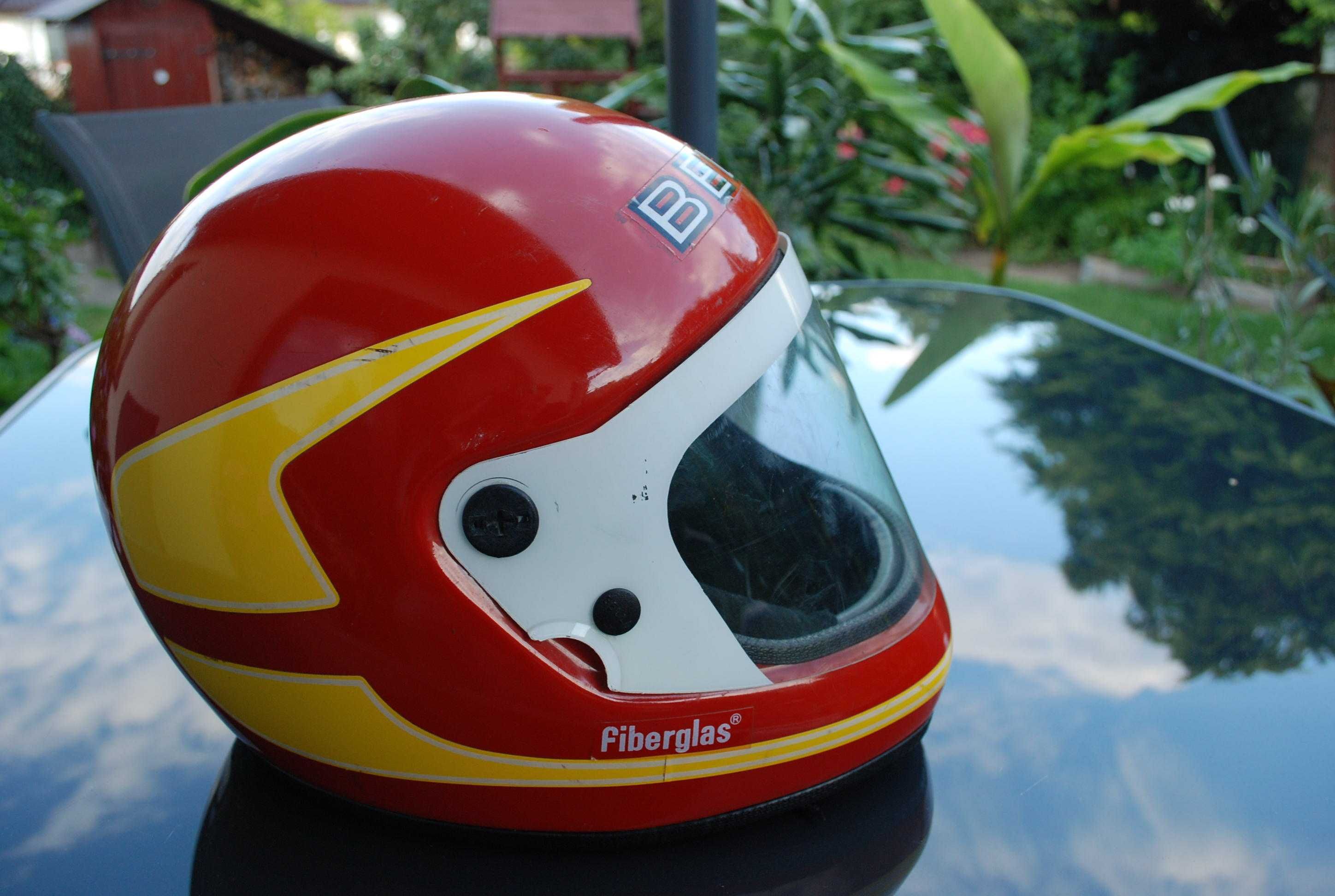 Kask motocyklowy BELLA rozm M -57-58 cm PRL JAWA, MZ ETZ, SIMSON