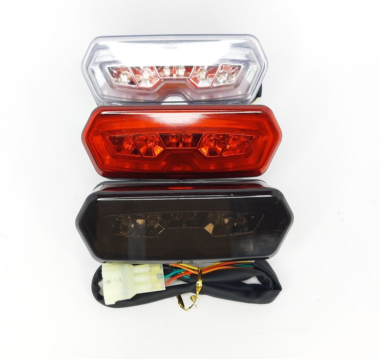 Задний мото стоп сигнал фонарь на мотоцикл с поворотниками универсальн