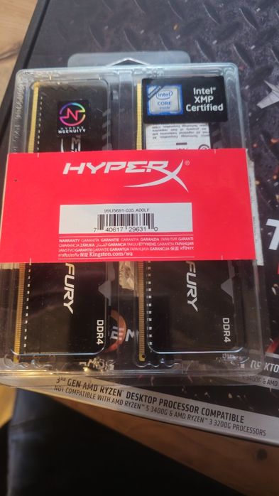 Zestaw MSI B550 Tomahawk max  + 32 GB  RAM HyperX 3200 cl16