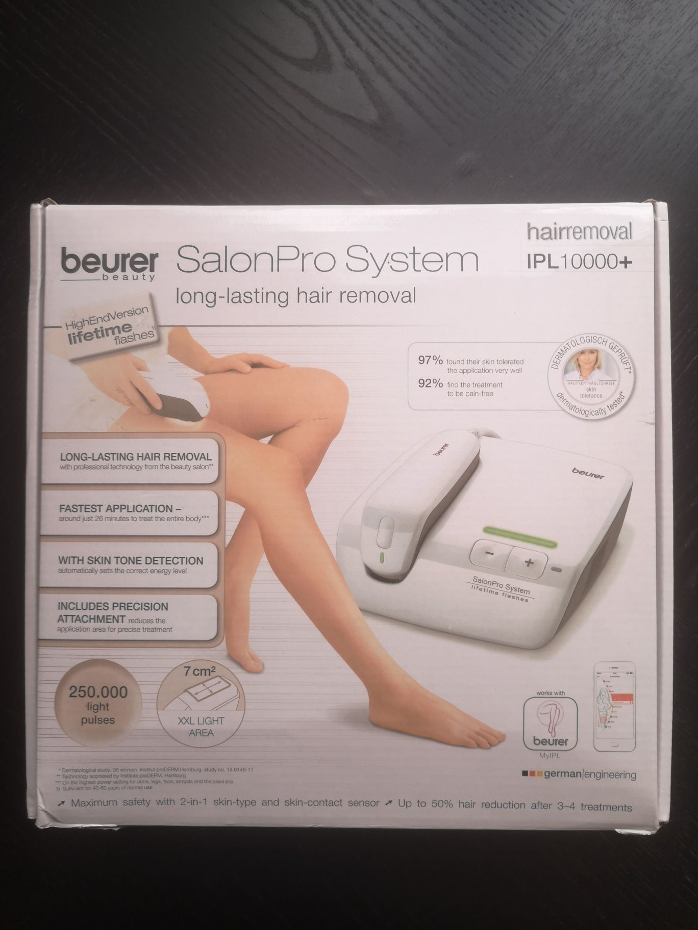 Depilator laserowy Beurer SalonPro System IPL10000+