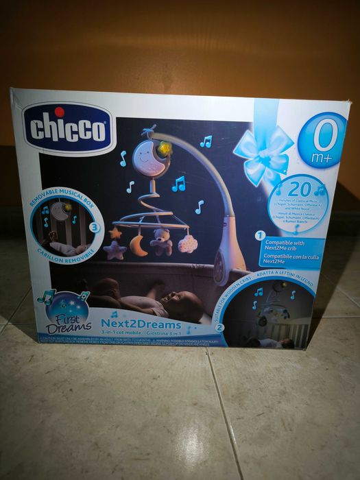 Mobile next2dreams chicco novo azul