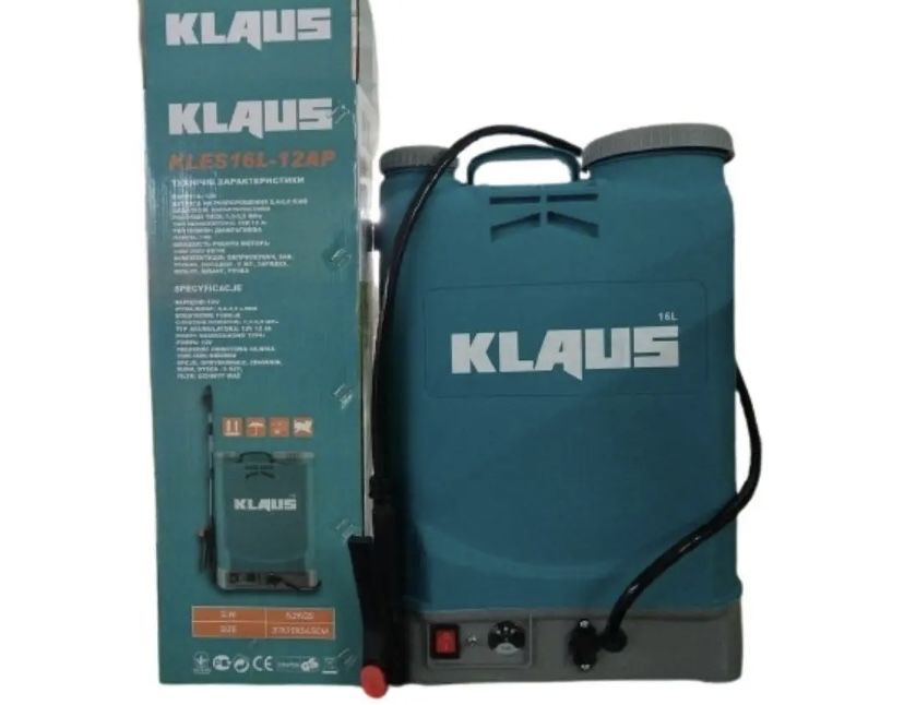 Обприскувач акумуляторний KLAUS KLES16L-12AP
