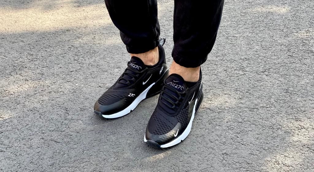 sneakers 270 nike buty sportowe air max meskie nowe czarne adidasy