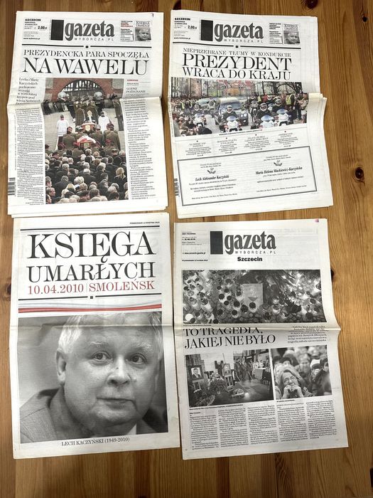 Czasopisma o Ostatnich Dniach Papieża oraz o Katastrofie Smoleńskiej