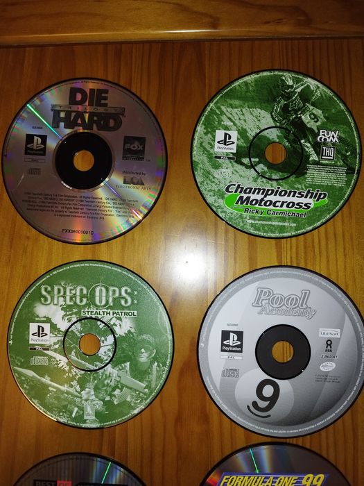 Lote de jogos PlayStation 1