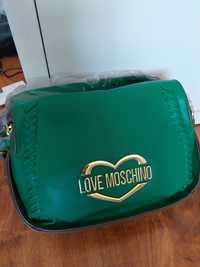 Torebka love moschino zielona