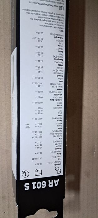 Двірникі Bosch Aerotwin Upgrade AR 601 S 600x400 мм Belgium