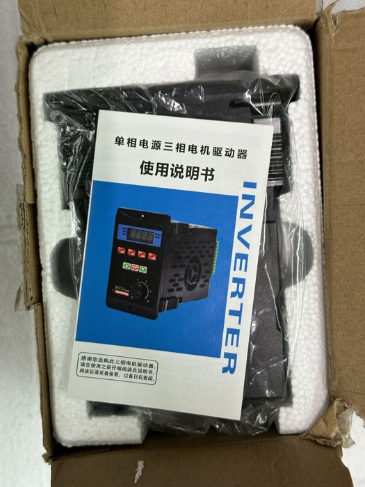 Частотник 750Вт 220В Однофазний перетворювач для трифазного двигуна