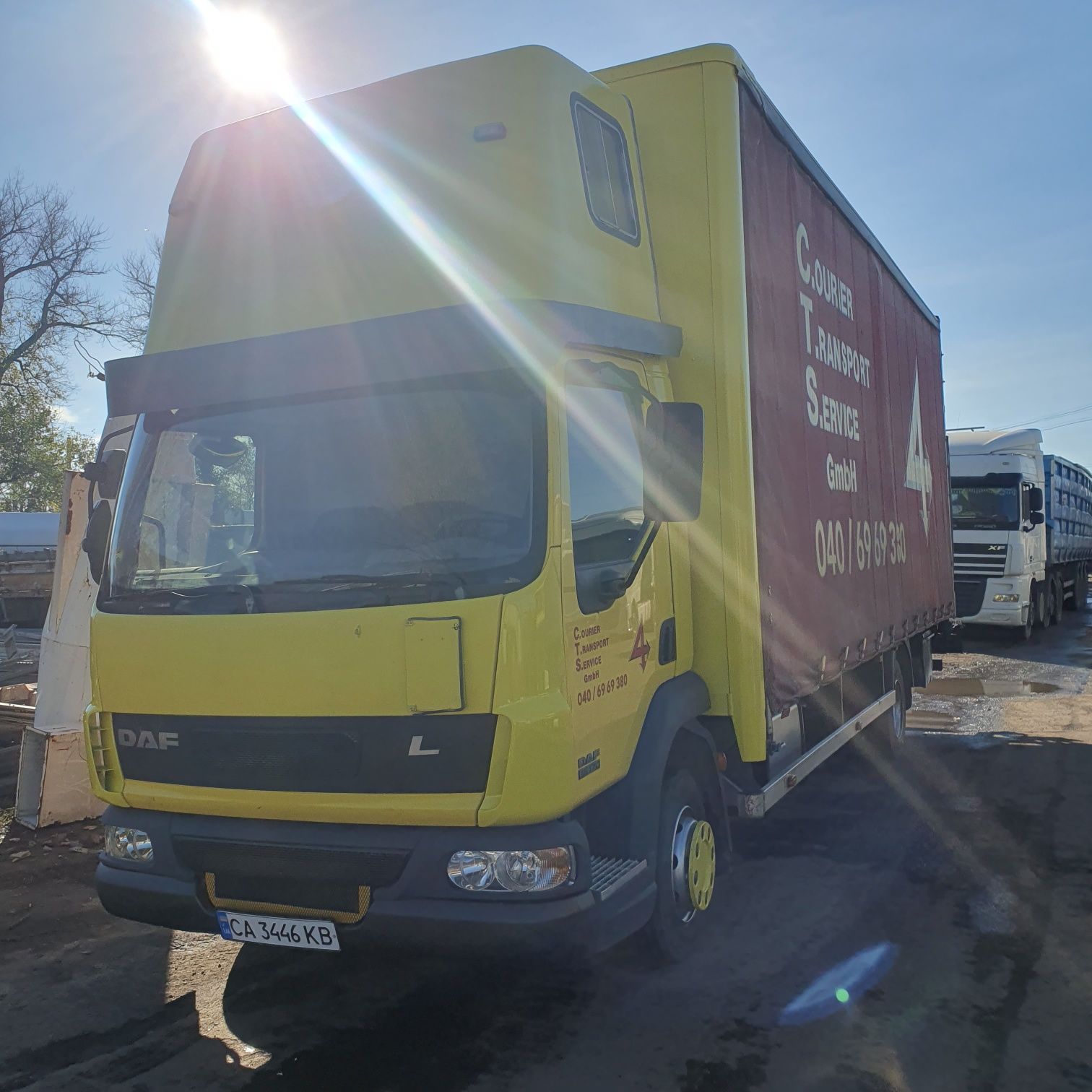 Daf LF 45 170 штора 7.30м