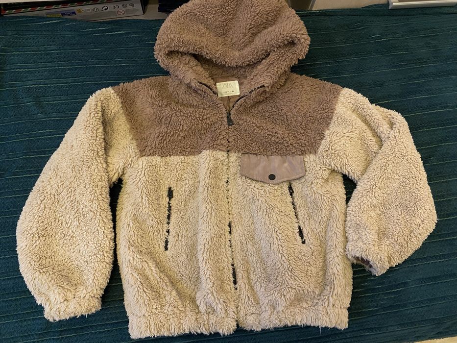 Куртка тедди Zara для девочки р.164