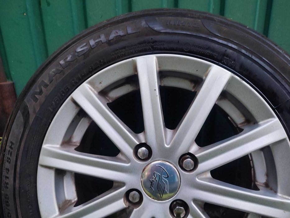 Диски легкосплавні Angel  R14 W6 PCD4x100 ET37 DIA67.1