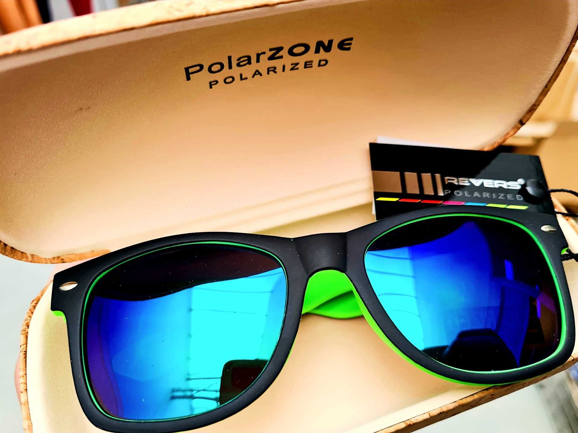 Revers: Polaryzacyjne okulary przeciwsłoneczne w konturowych kolorach