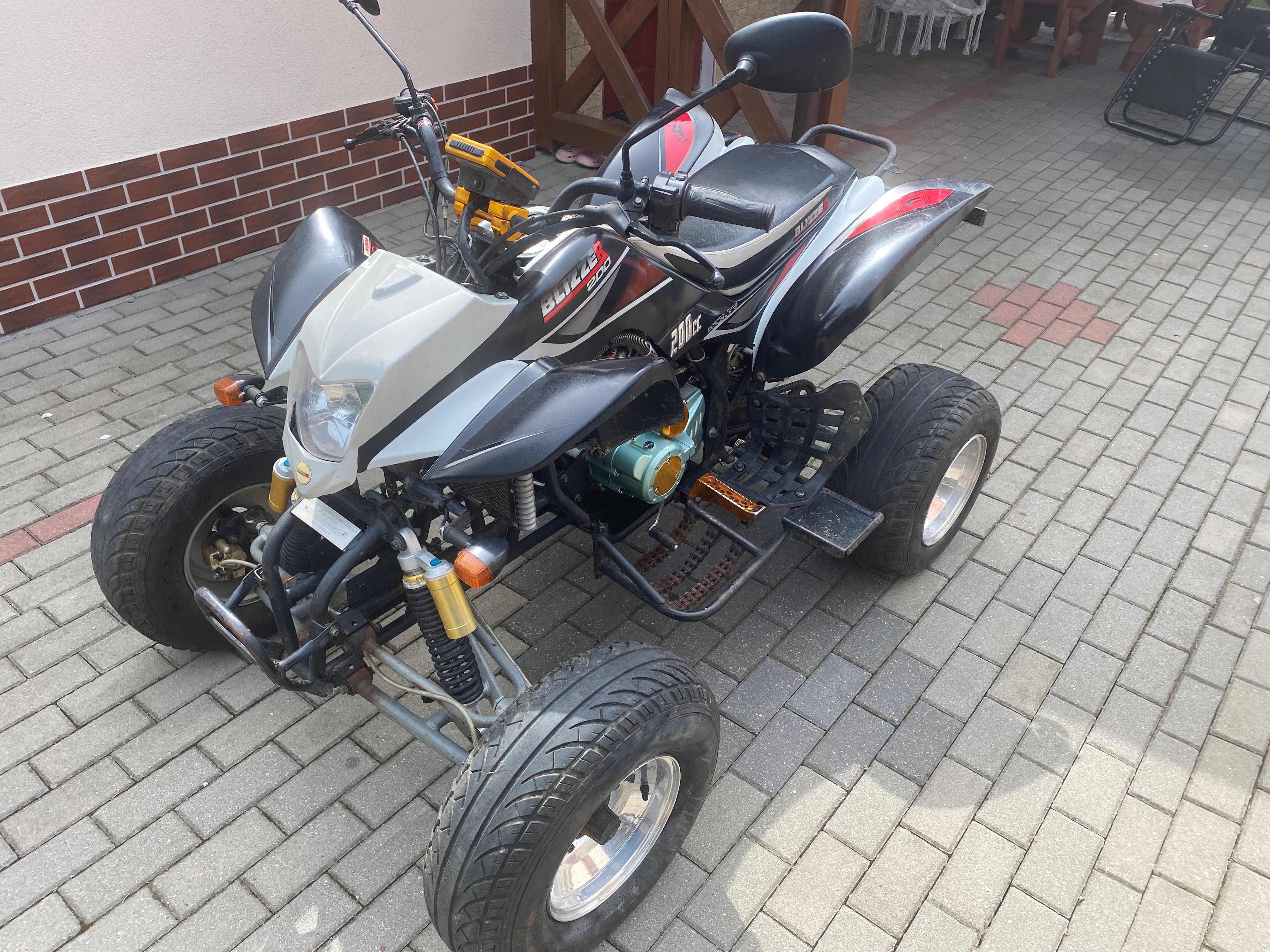 Quad atv Bashan Blizzer 200